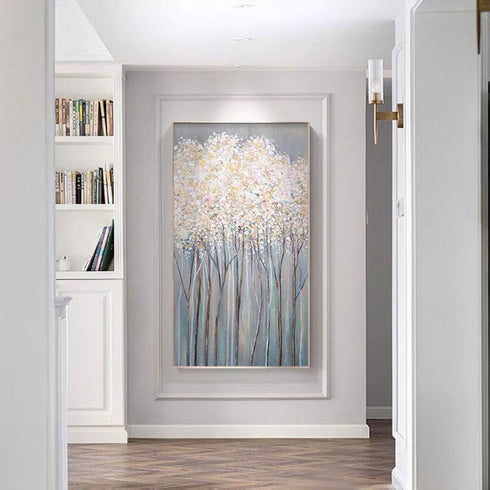 The Silk Woods Painting